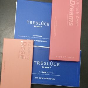 Treslúce Beauty Eyeshadow Palette - Blue and Pink